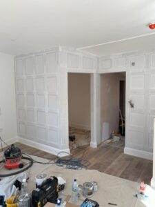 First & Second Floor: Work in progress