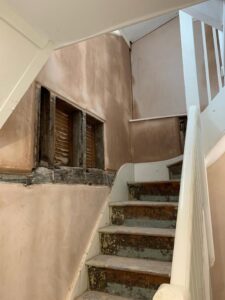 First & Second Floor: Work in progress