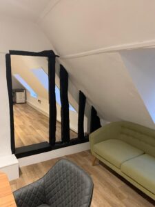 First & Second Floor: Attic space