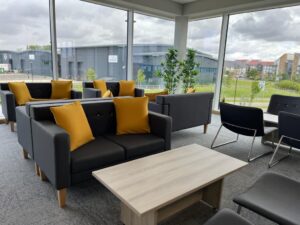 Office soft seating- breakout space