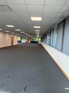 Before work begins. Lindner Prater Refurbishment