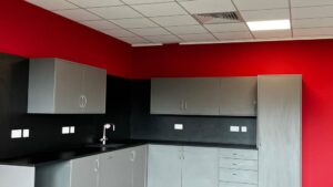 Finished Kitchen. Lindner Prater Refurbishment