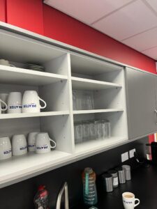 New kitchen. Lindner Prater refurbishment