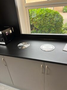 New kitchen. Lindner Prater refurbishment