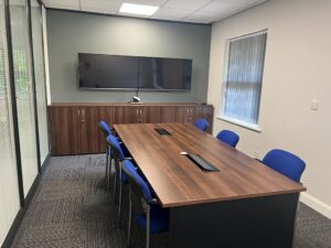 Meeting room. Lindner Prater refurbishment