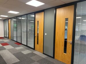 Meeting rooms and flooring Lindner Prater refurbishment