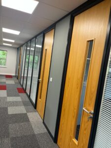 Meeting rooms and flooring Lindner Prater refurbishment
