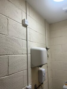 Toilets Before refurbishment