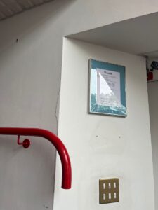 Damaged walls, before work begins