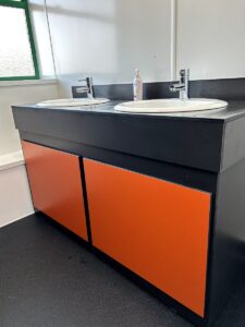 Bathroom refurb for Freightliner, Felixstowe