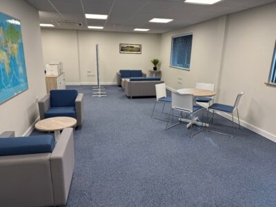 New office furniture installation across two floors at KWL Logistics