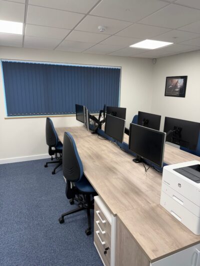 New office furniture installation across two floors at KWL Logistics