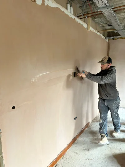 Knights Lowe refurbishment, work in progress