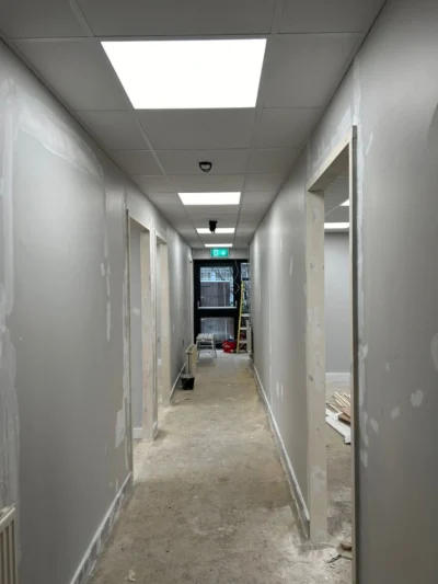 Knights Lowe refurbishment, work in progress