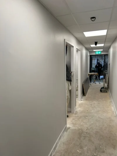 Knights Lowe refurbishment, work in progress