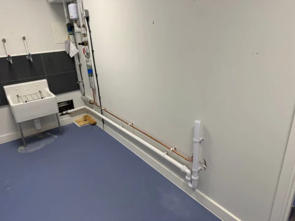 Plumbing work