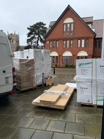 Office move - deliveries